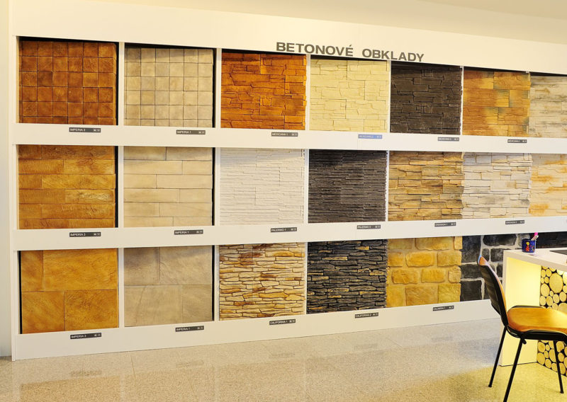 Showroom prodejny kamene