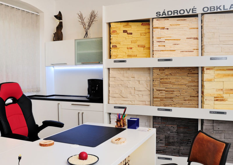 Showroom prodejny kamene