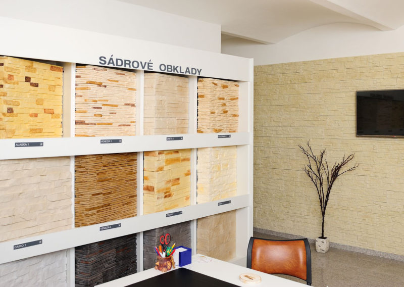 Showroom prodejny kamene