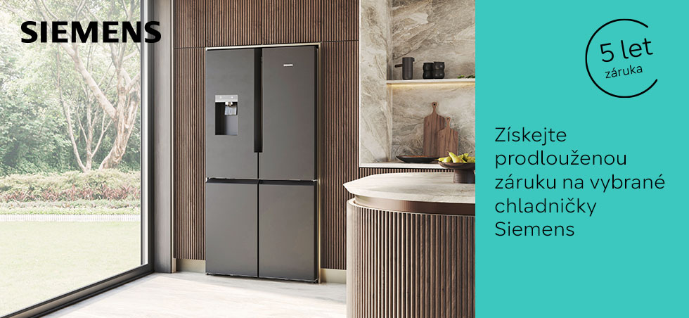 Prodloužená záruka na vybrané chladničky, mrazničky a vinotéky